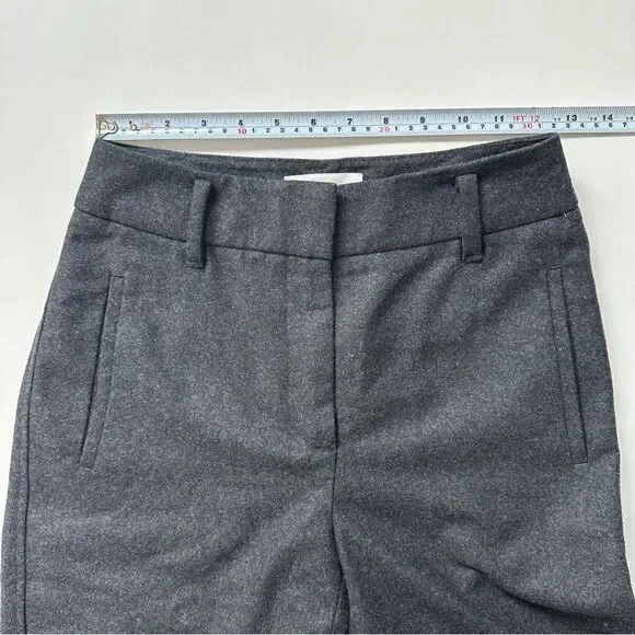 Aritzia Wilfred tie-front wool ankle trouser Sz 0 - Picture 14 of 16